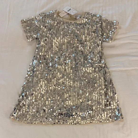 NWT J. Crew Kids Sequin Dresa - Picture 1 of 9